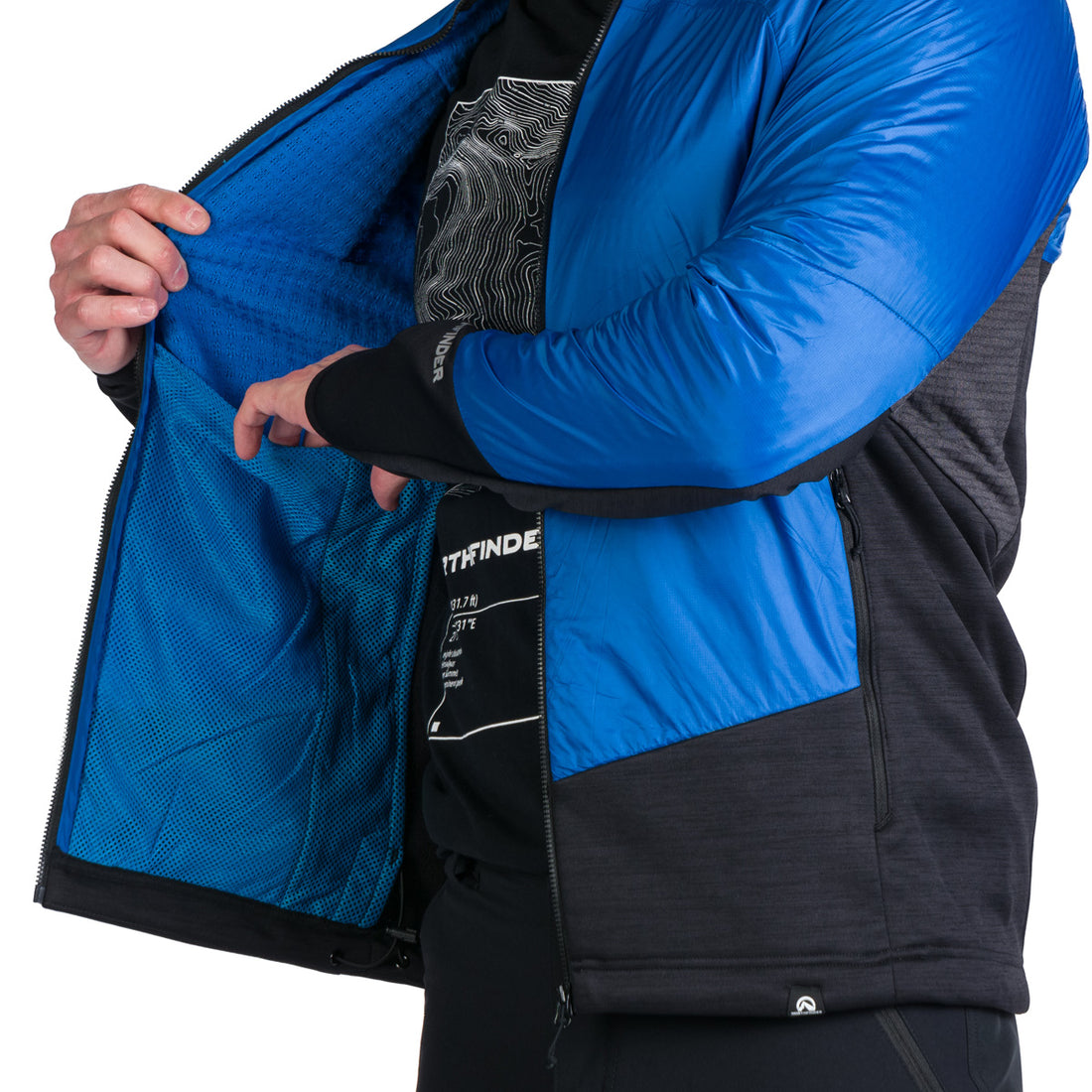 GIULIANO men's hybrid sweatshirt