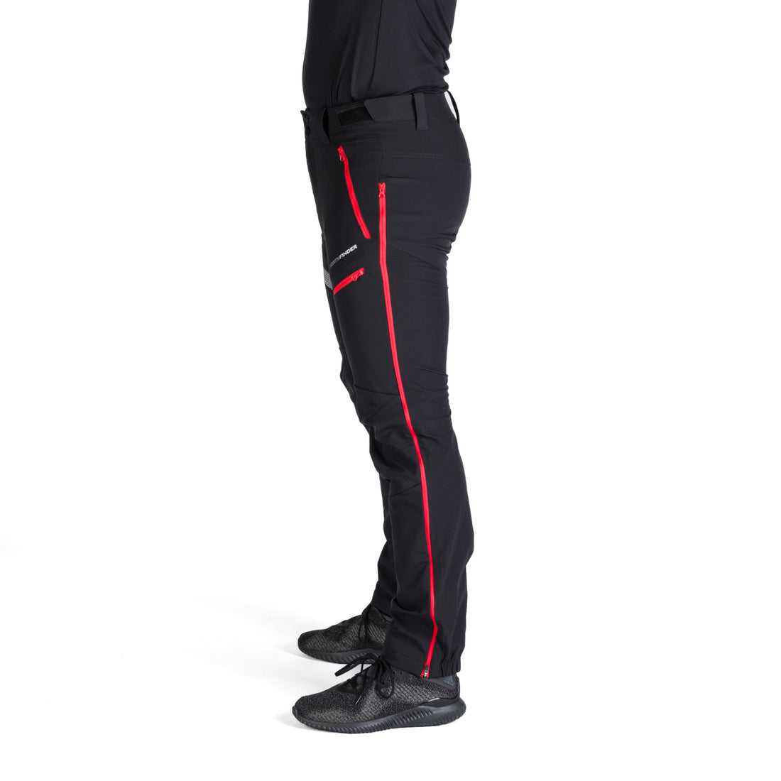 Hybrid full-zip men's softshell pants GANEK