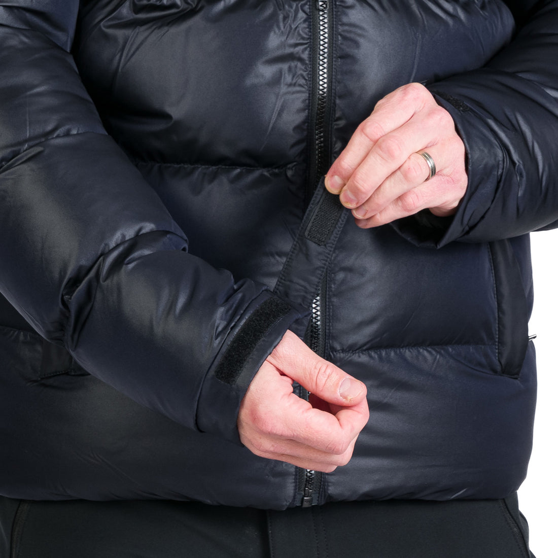 Men's shiny trendy jacket ELIO