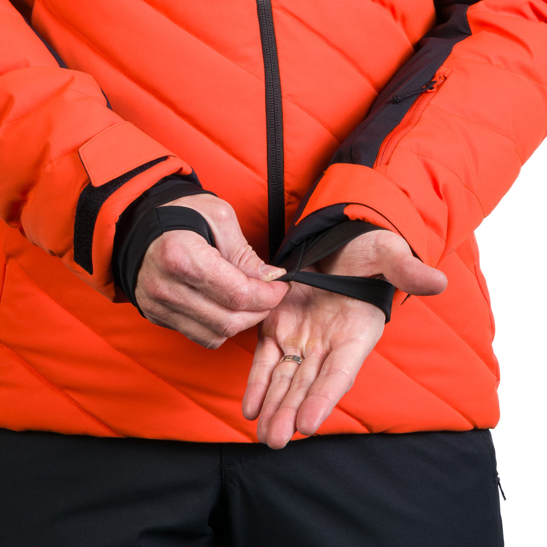 Men's ski insulated comfortable jacket ZENO