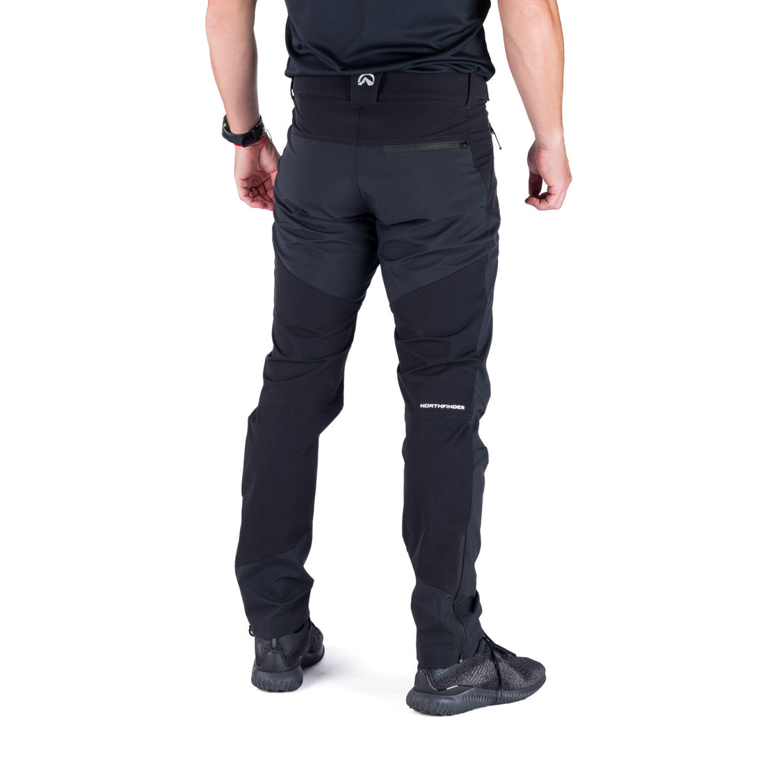 Men's trekking hybrid softshell pants FIERO