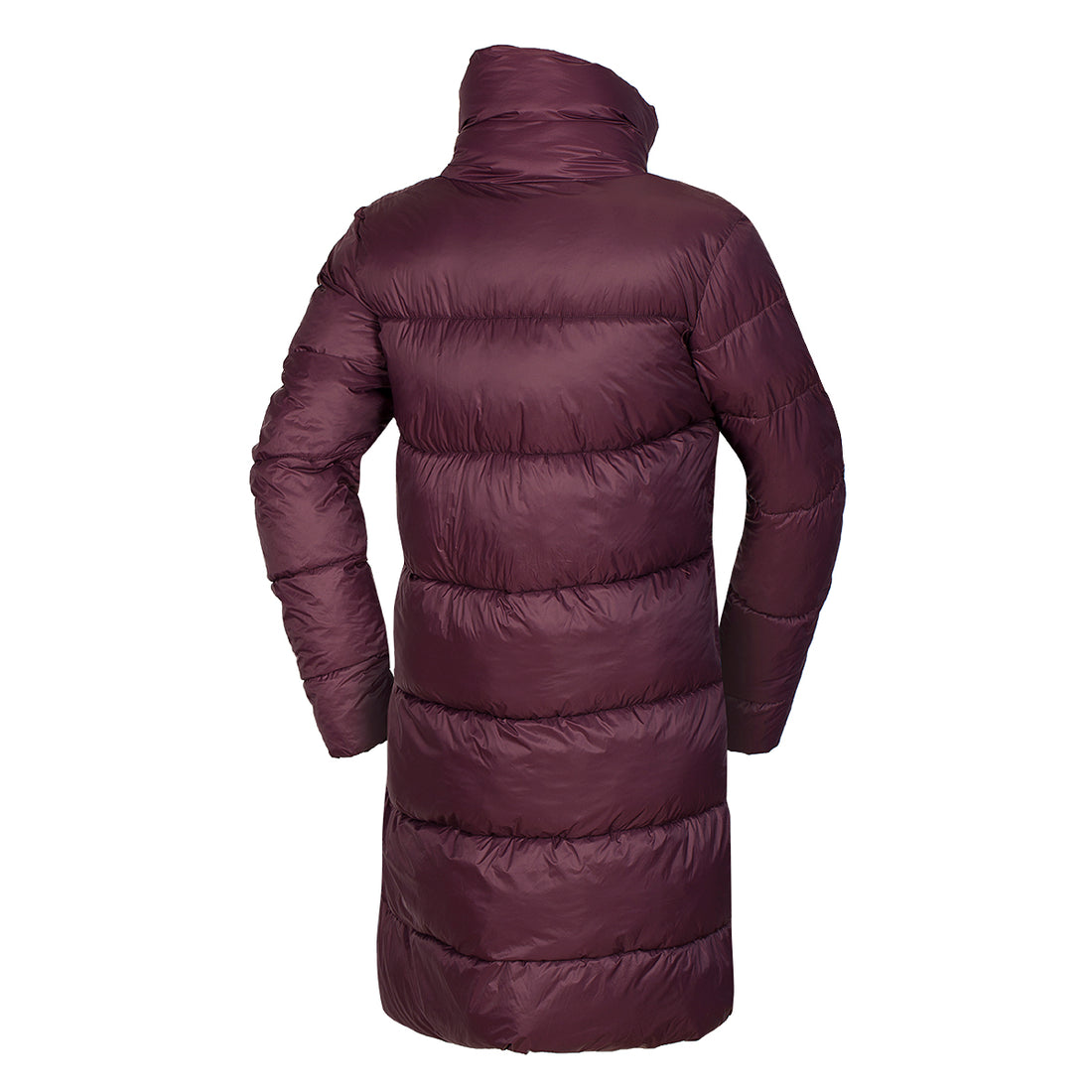 Women's jacket insulated long style collar VINCENZIA