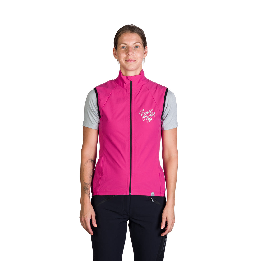 Women's windproof hybrid cycling vest VE-4445MB MAKENNA