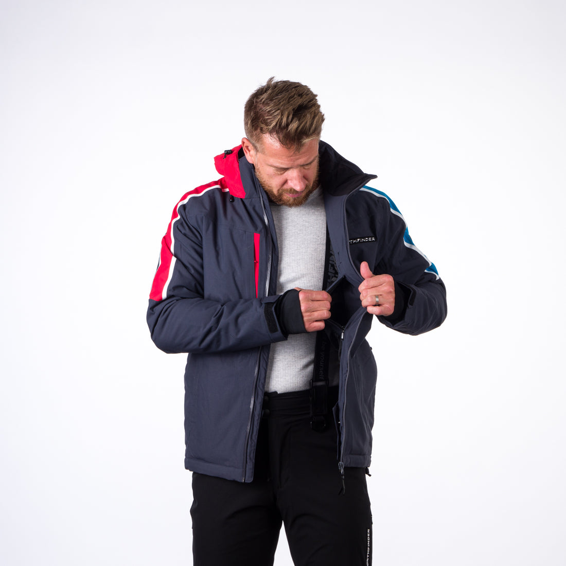 BU-36528SNW men's ski jacket BU-36528SNW