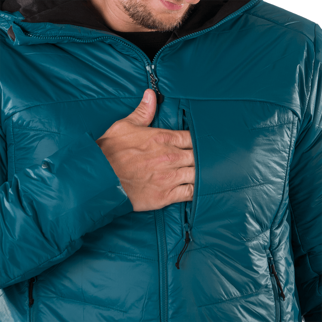 BU-5237OR men's insulated jacket with Primaloft® CHAS