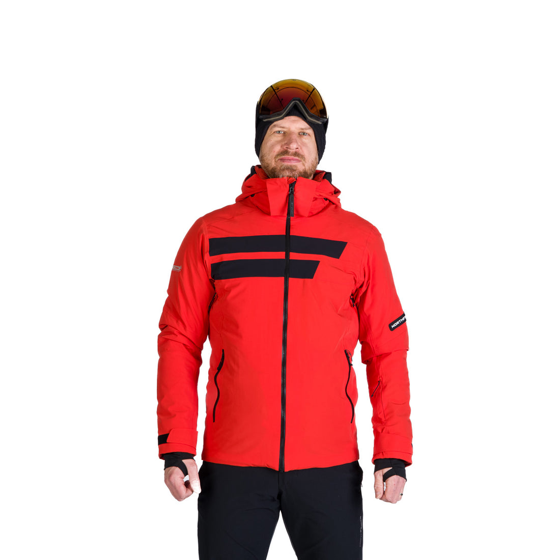 BU-5257SNW men's ski technical jacket fully featured VALERIO
