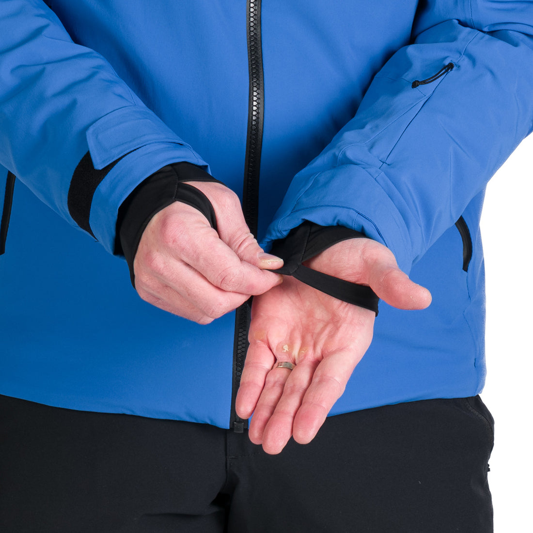 BU-5257SNW men's ski technical jacket fully featured VALERIO