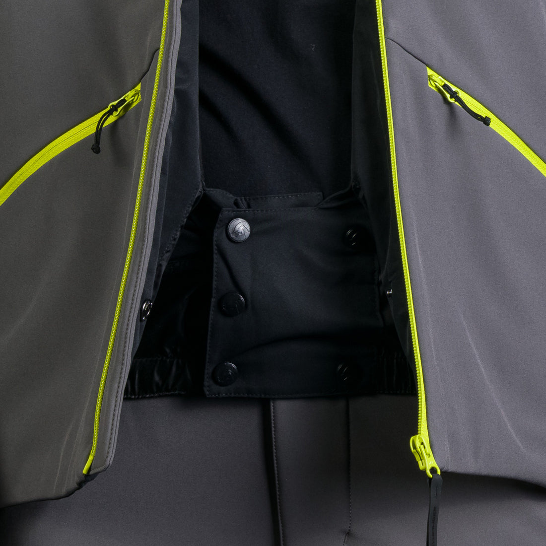 BU-5263SNW men's ski softshell insulated jacket ALPHONSE