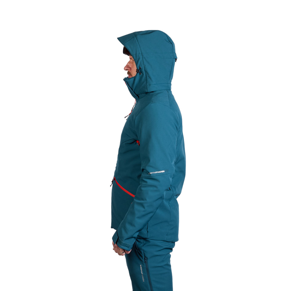BU-5263SNW men's ski softshell insulated jacket ALPHONSE