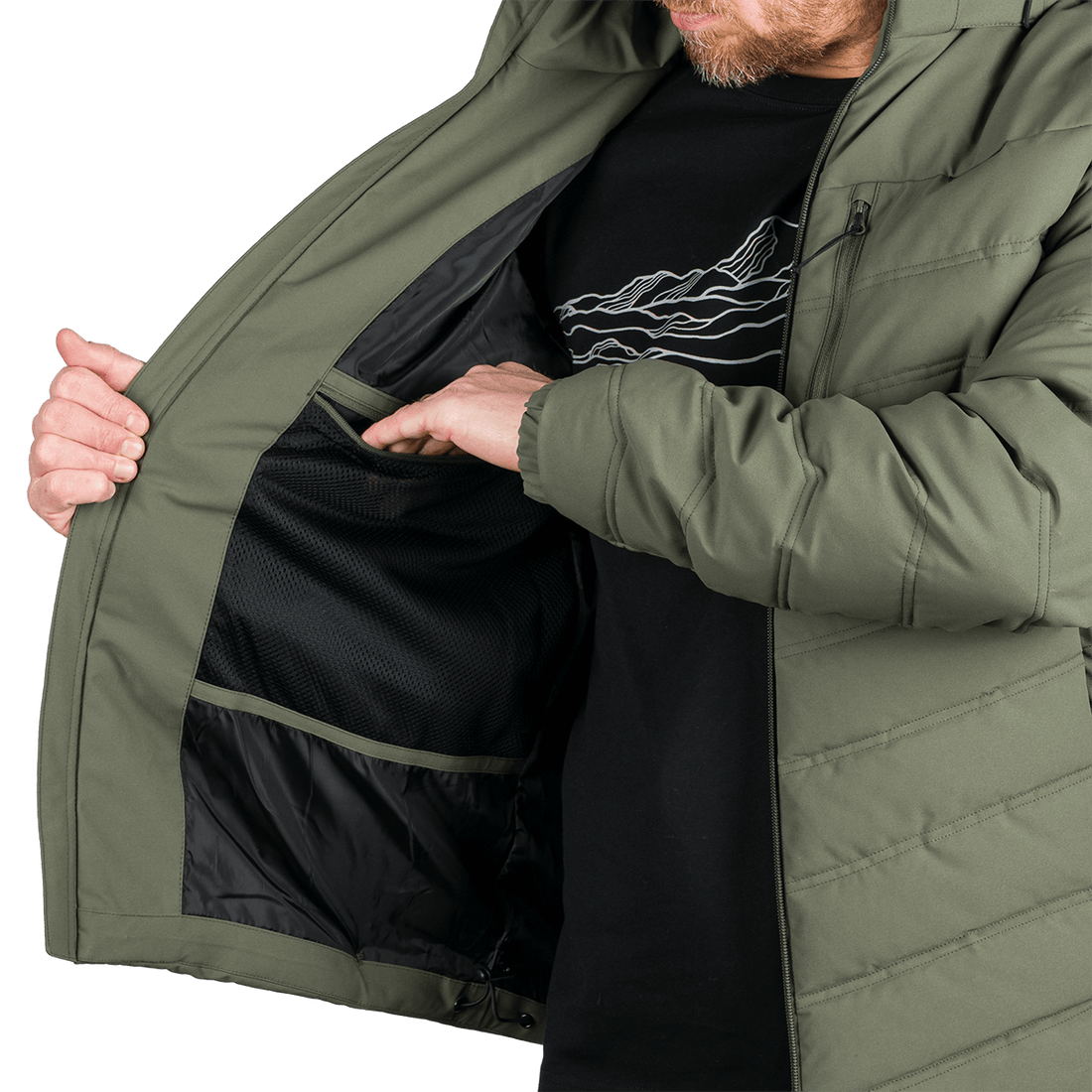 BU-5369SP men's insulated sport jacket SVETOVID