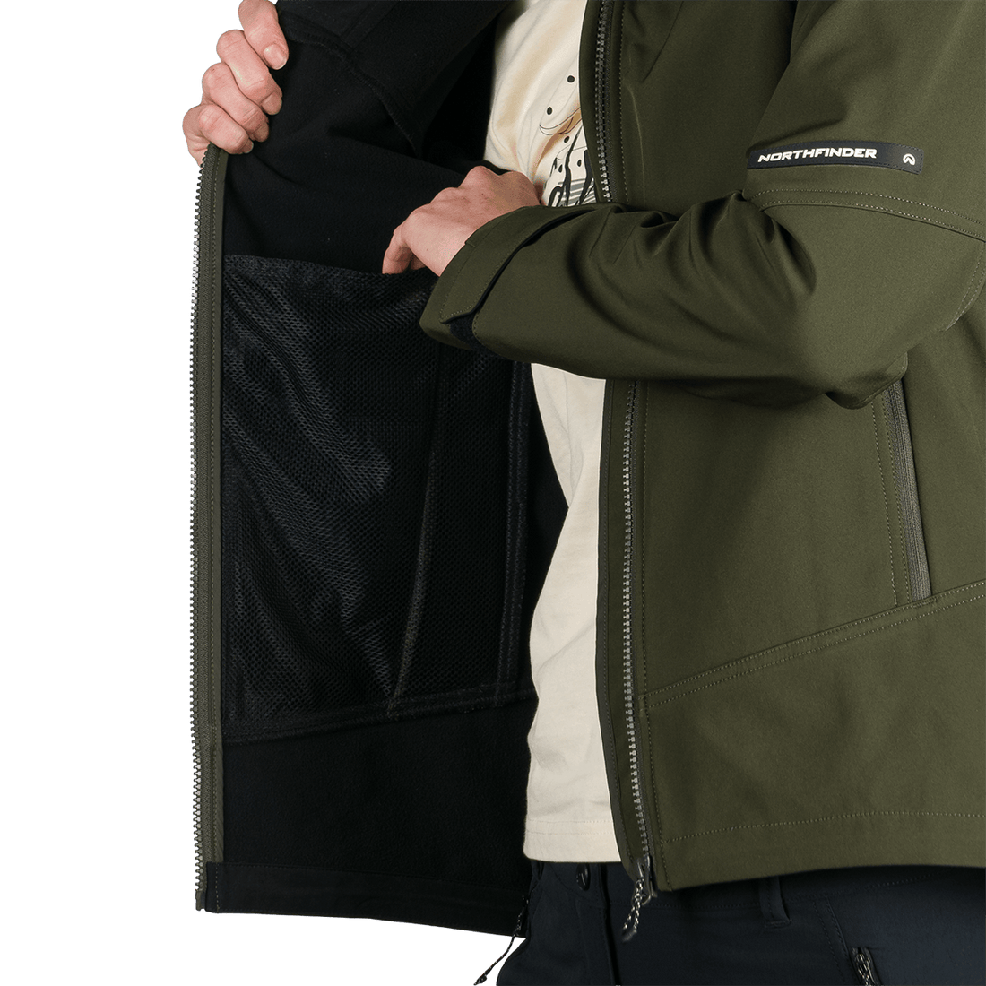 BU-6338OR women's travel softshell jacket 3L TIFFANI