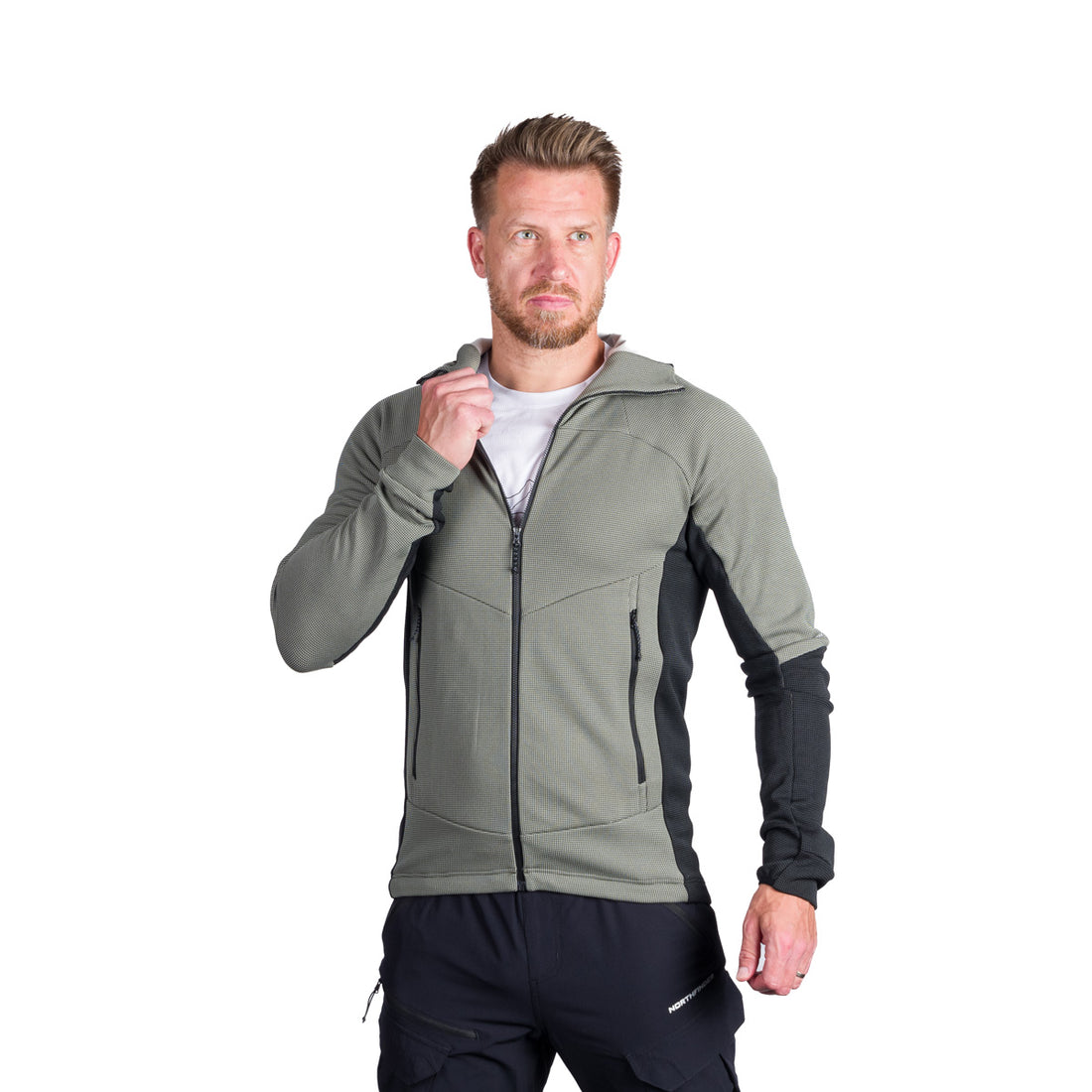 Men's active melange hoodie EGON