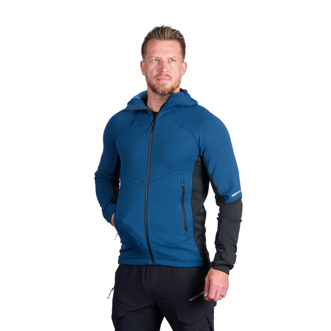 Men's active melange hoodie EGON