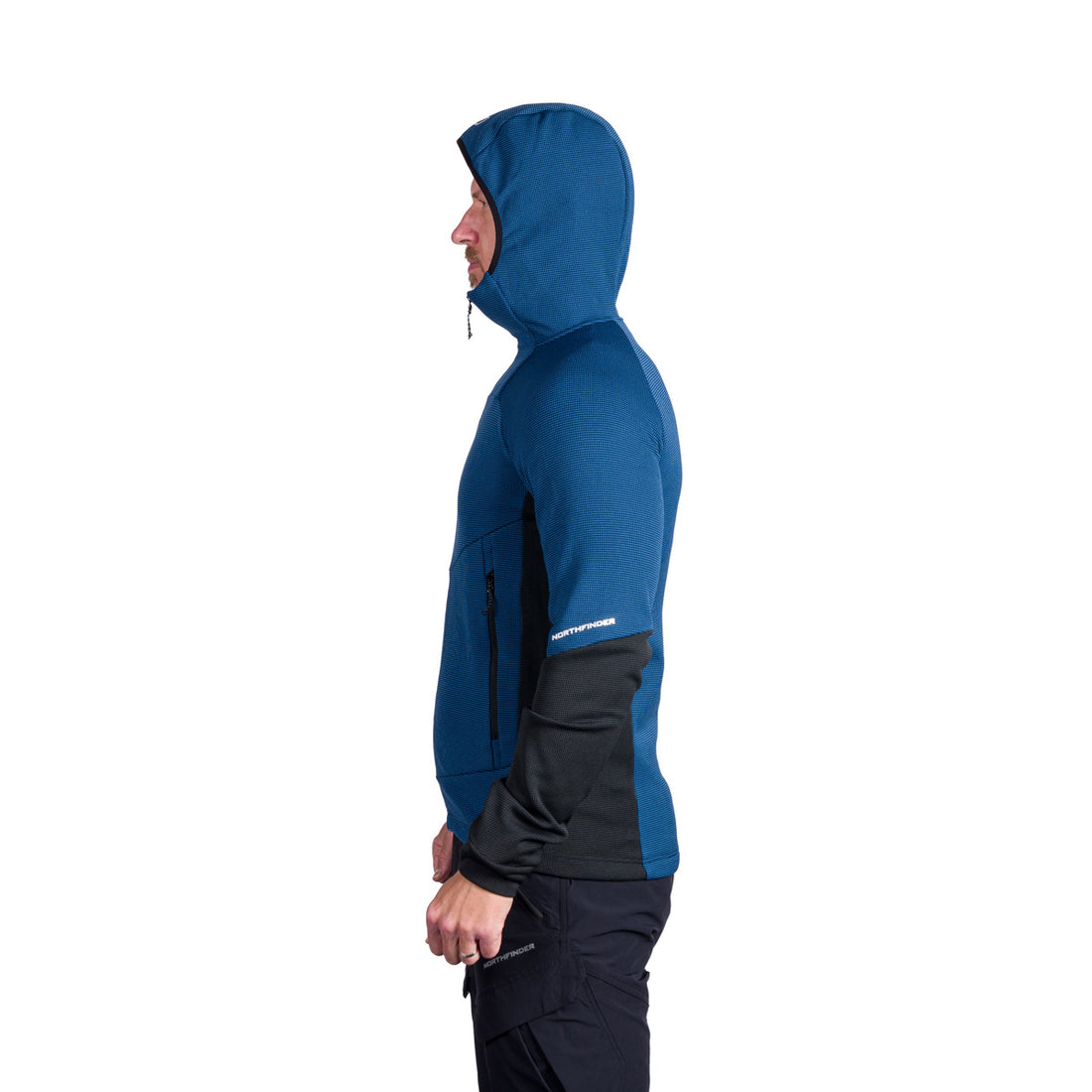Men's active melange hoodie EGON