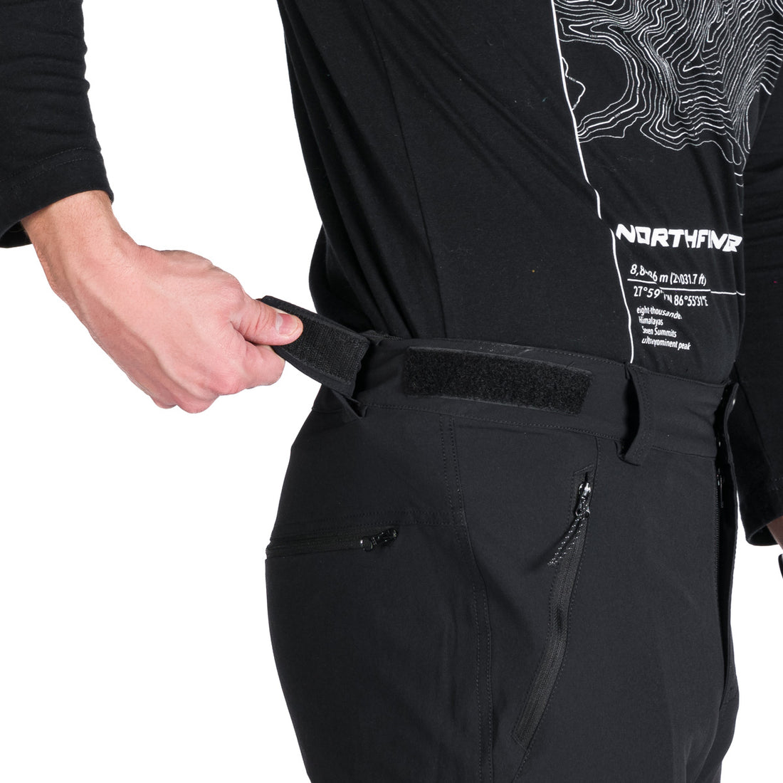 Men's comfortable hiking pants AURELIO
