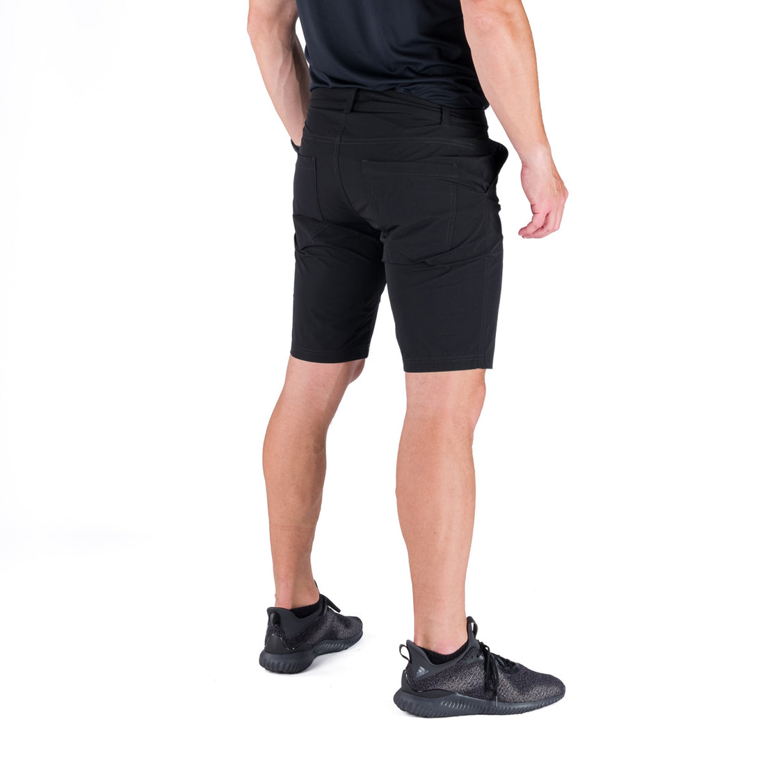 Men's elastic city shorts denim cut LUCA