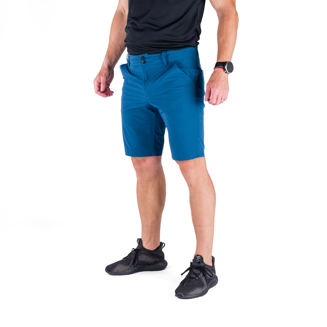 Men's elastic city shorts denim cut LUCA