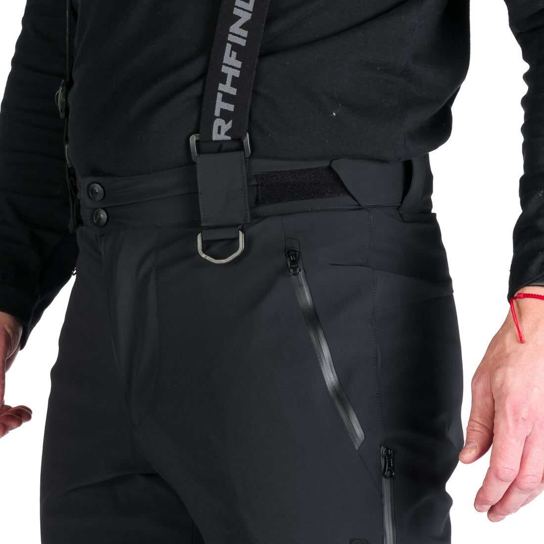 Men's elastic ski pants with full VITO equipment