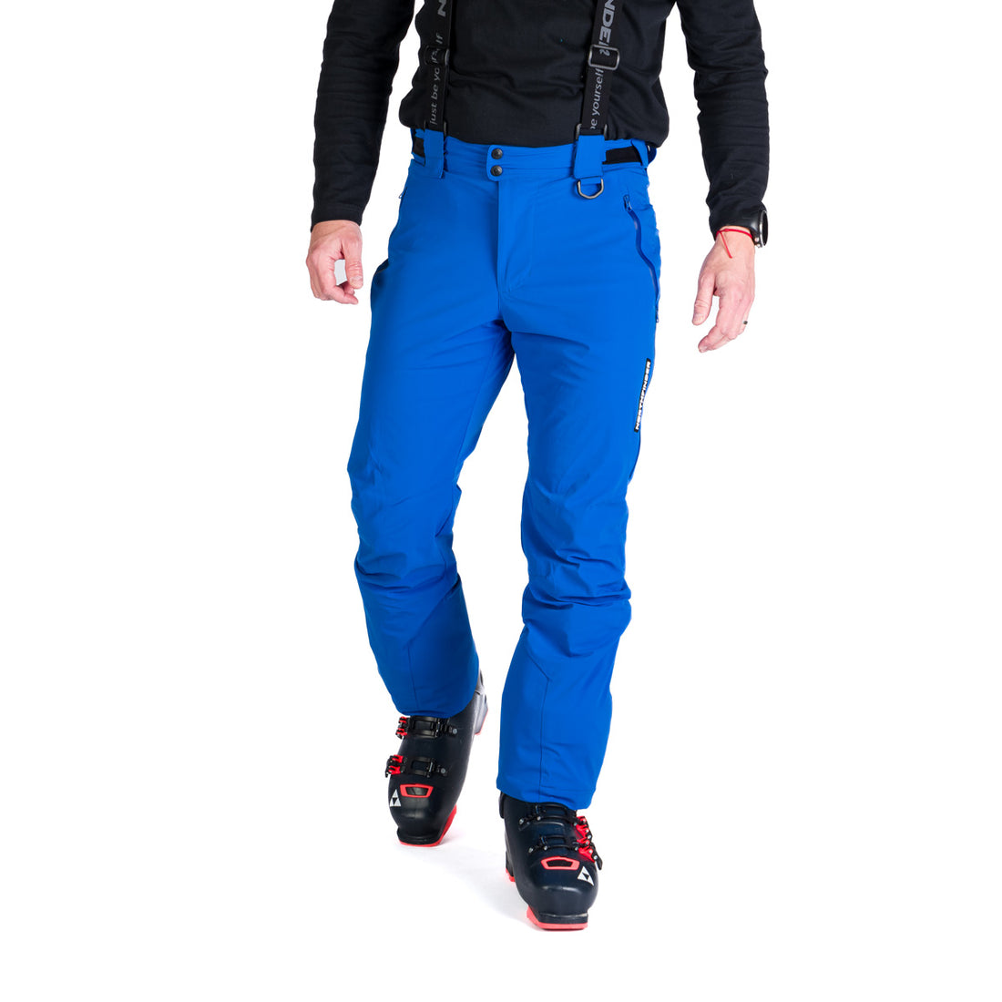 Men's elastic ski pants with full VITO equipment
