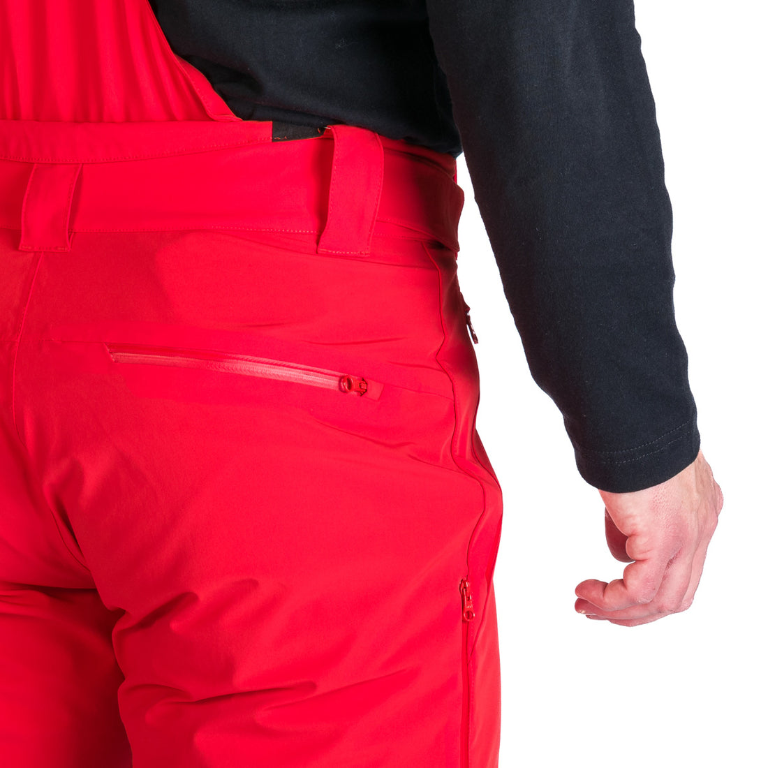 Men's elastic ski pants with full VITO equipment