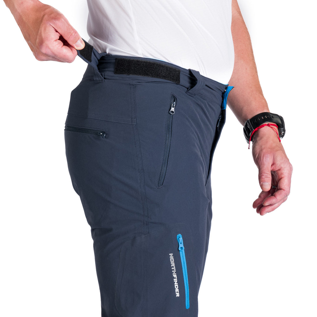 Men's hiking elastic pants breathable RUSS