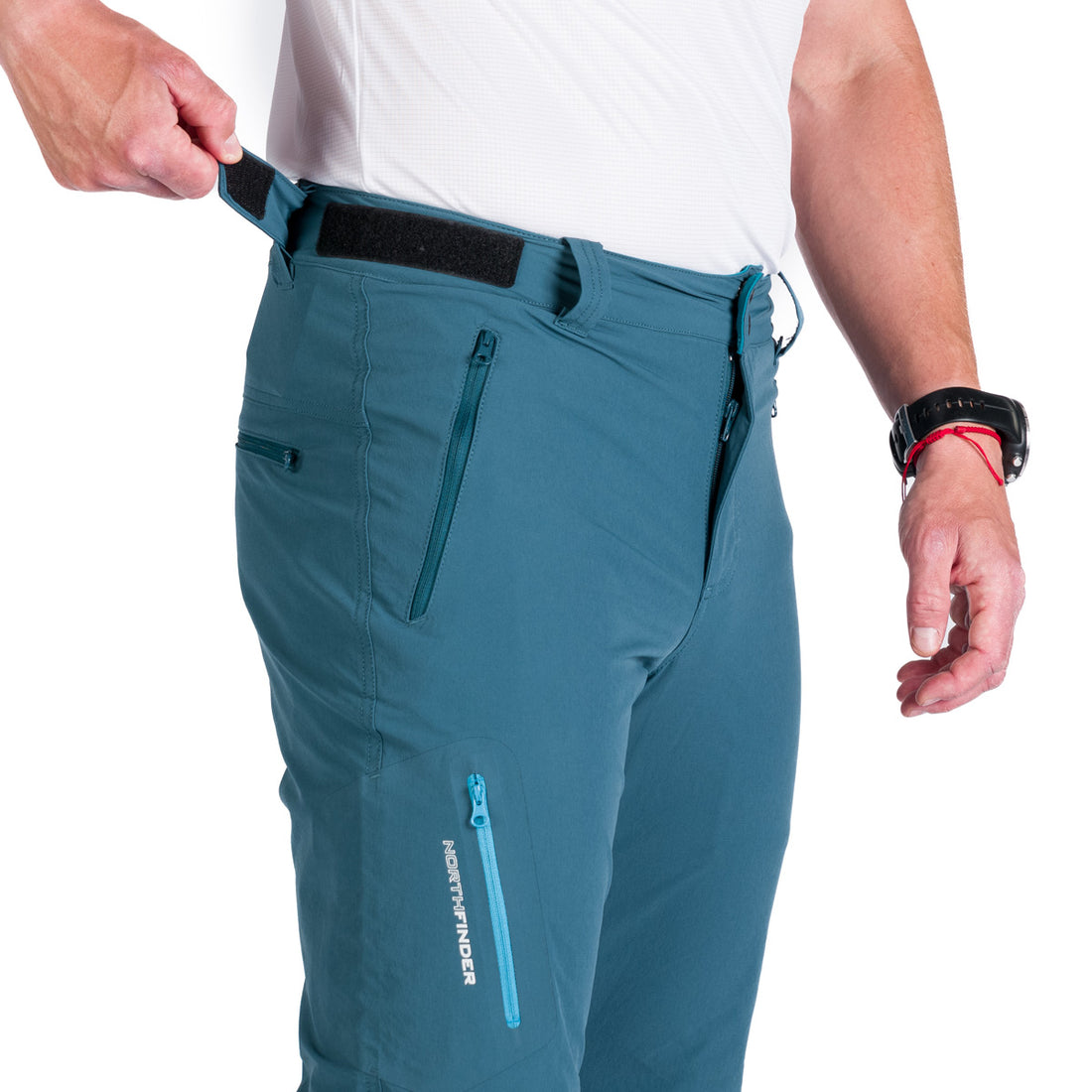 Men's hiking elastic pants breathable RUSS