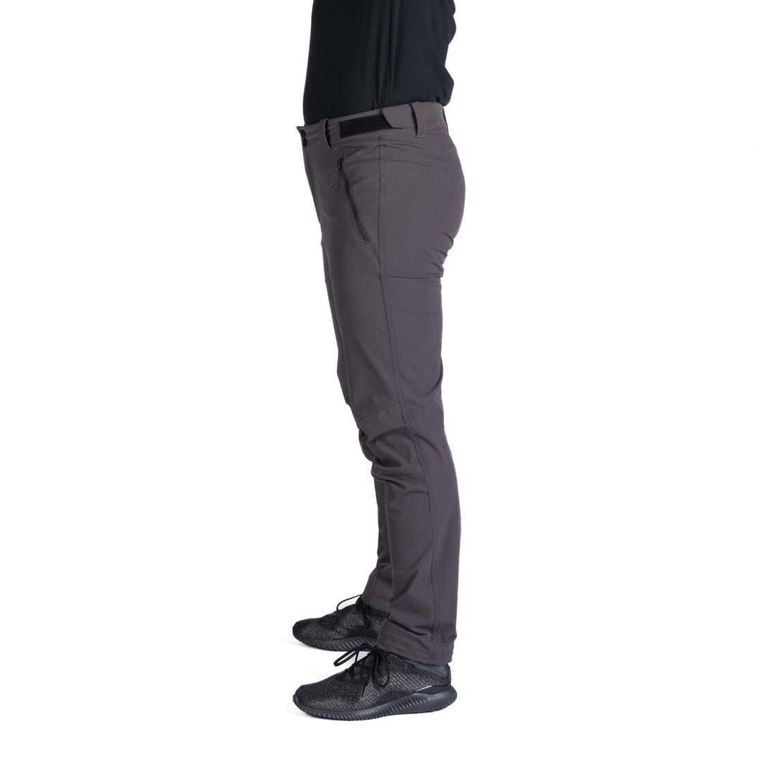 Men's hiking elastic trousers extended MASSIMILIANO - without stitching the bottom hems