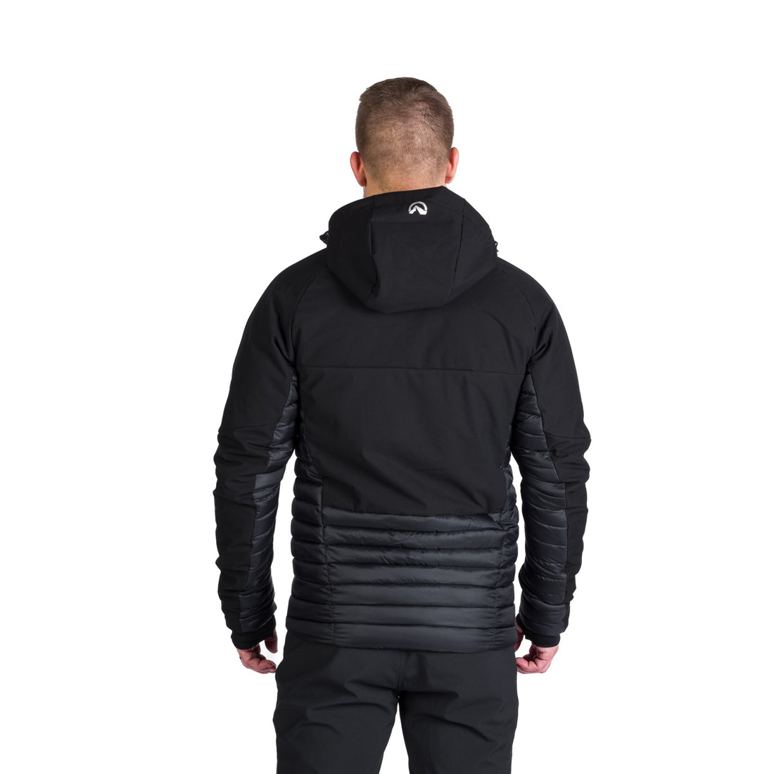 Men's hiking hybrid jacket with hood WATSON