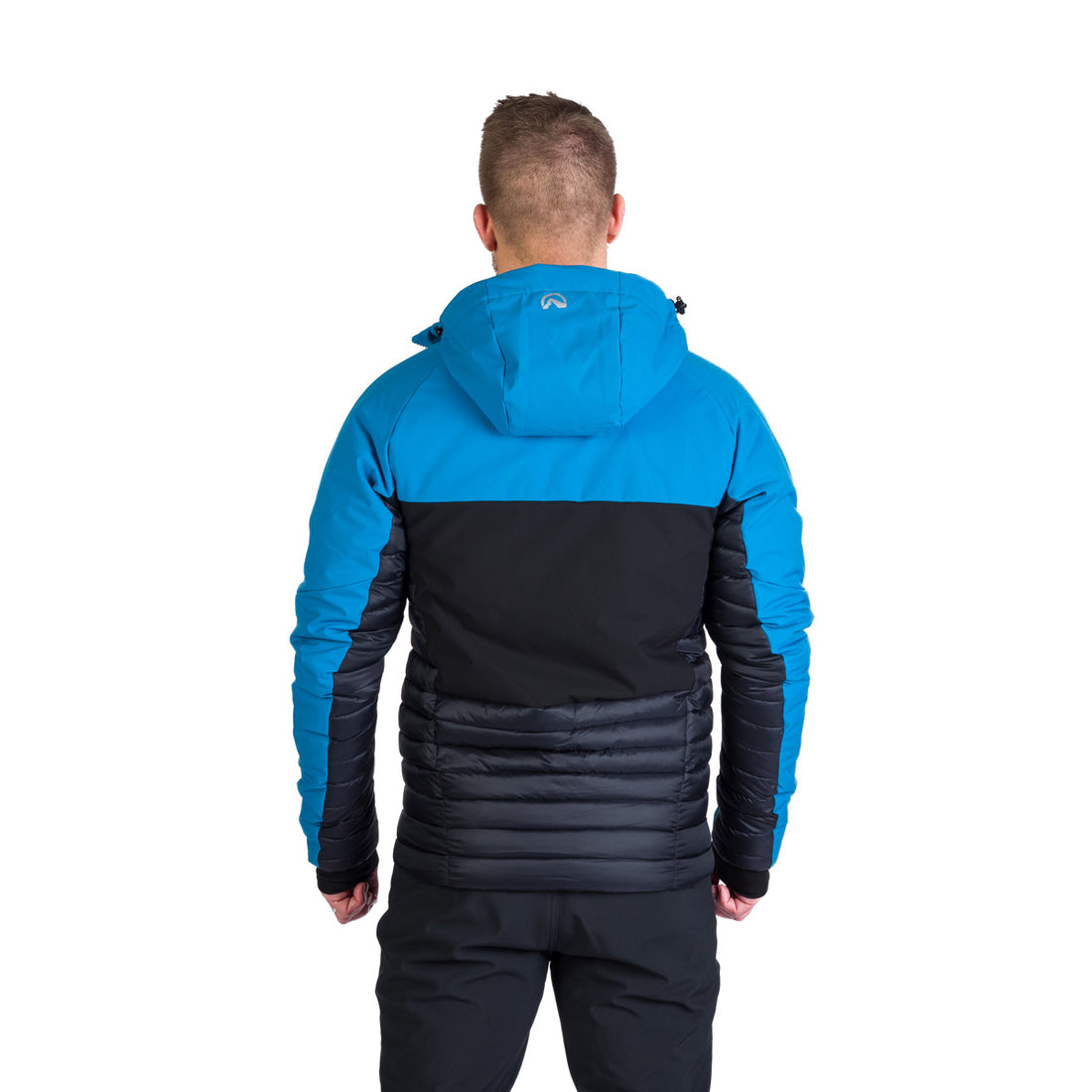 Men's hiking hybrid jacket with hood WATSON