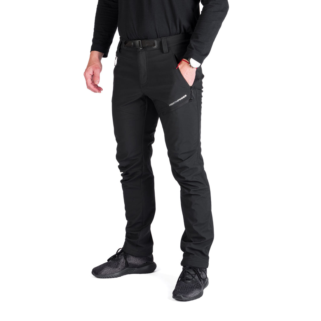 Men's hiking softshell pants MASSIMO