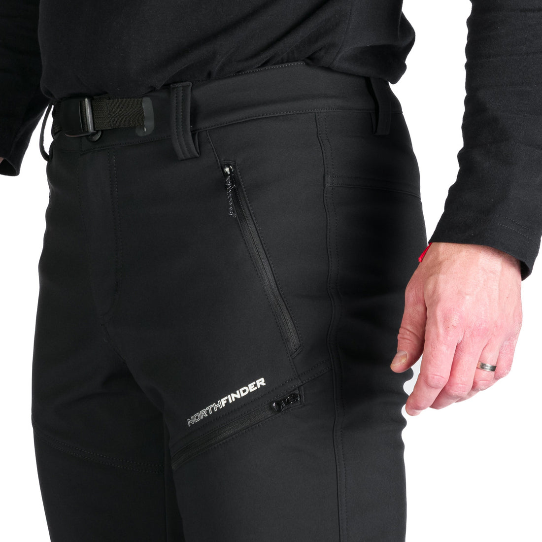 Men's hiking softshell pants MASSIMO