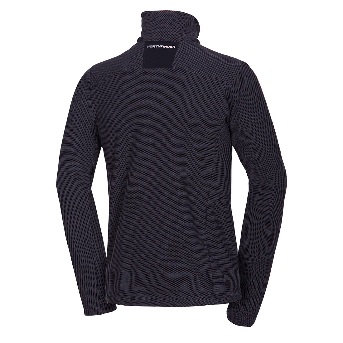 Men's hiking sweatshirt made of melange fleece LUDOVICO