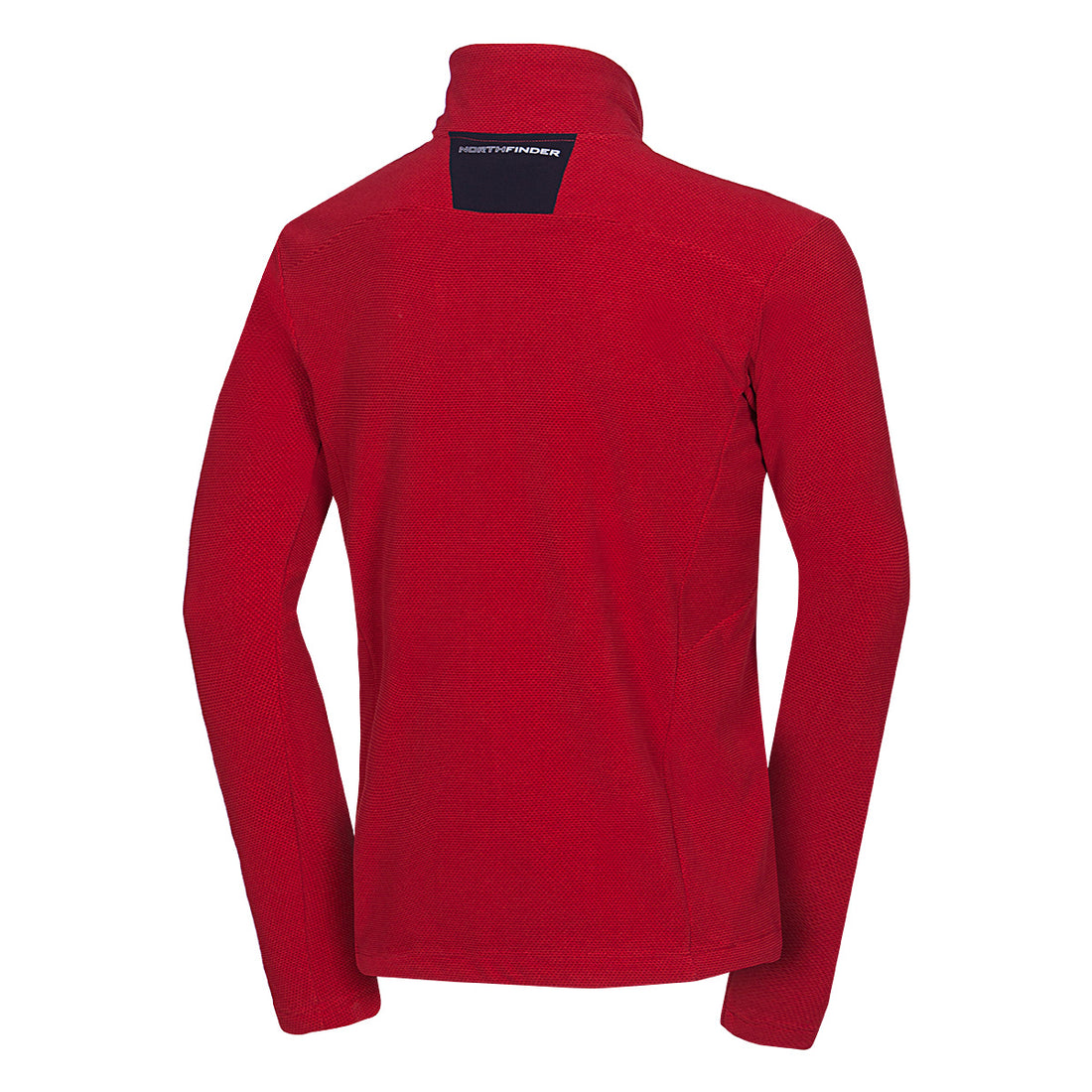 Men's hiking sweatshirt made of melange fleece LUDOVICO