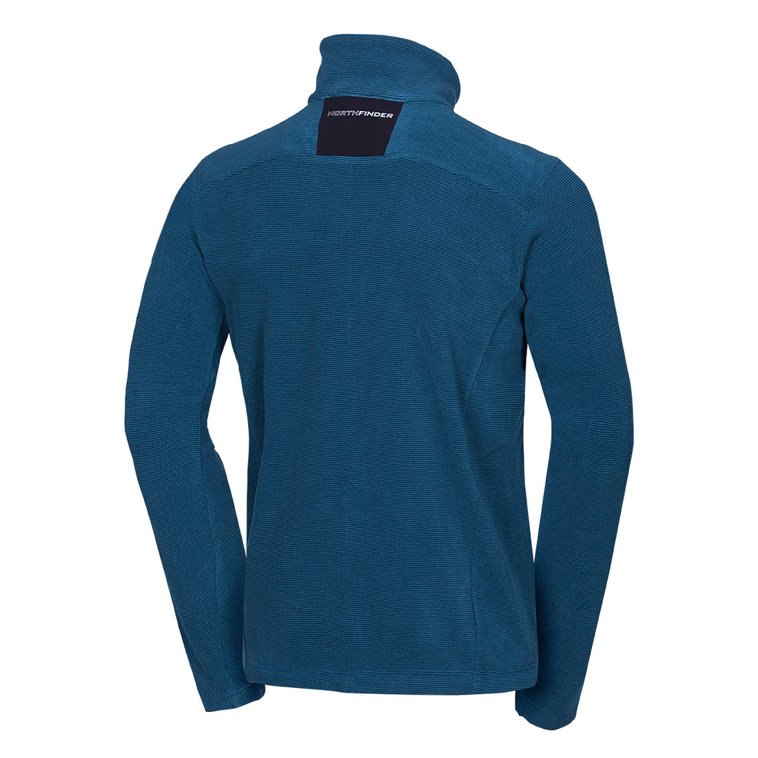 Men's hiking sweatshirt made of melange fleece LUDOVICO