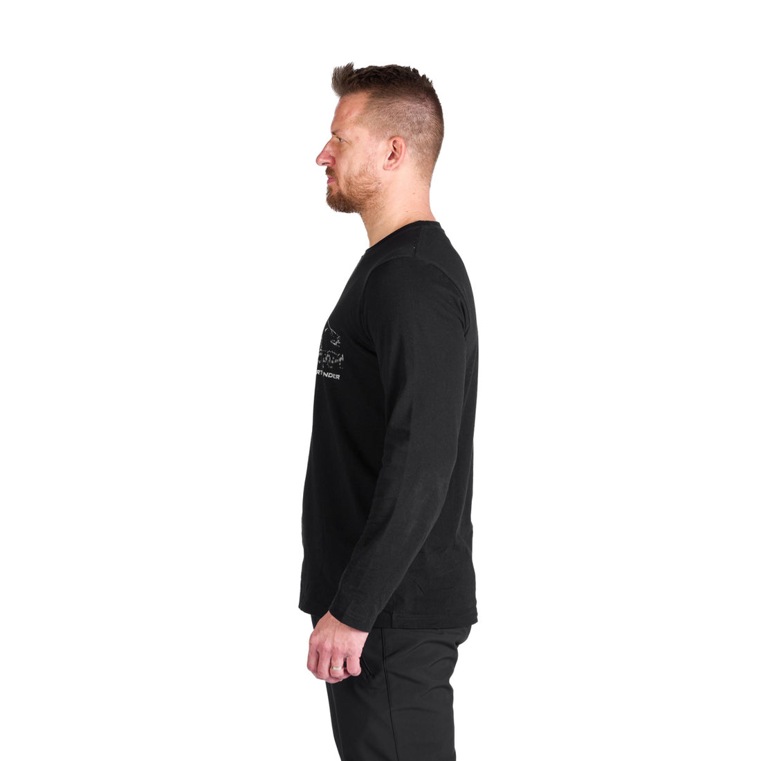 Men's hiking T-shirt made of organic cotton THORNTON
