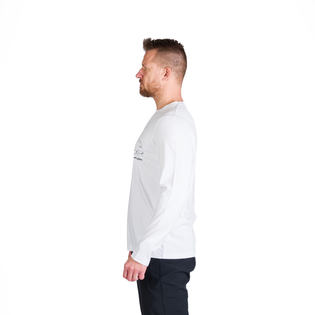Men's hiking T-shirt made of organic cotton THORNTON