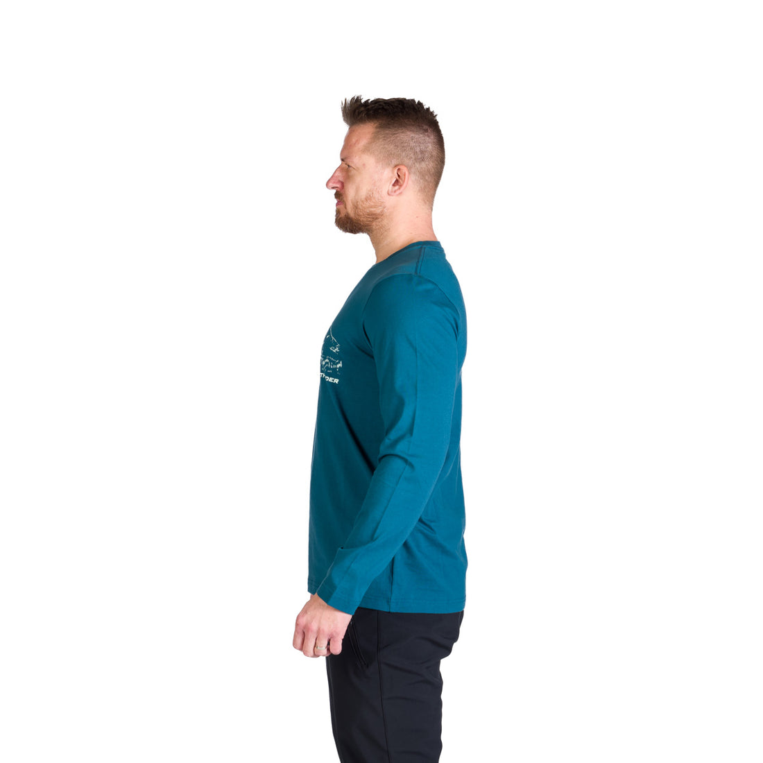 Men's hiking T-shirt made of organic cotton THORNTON