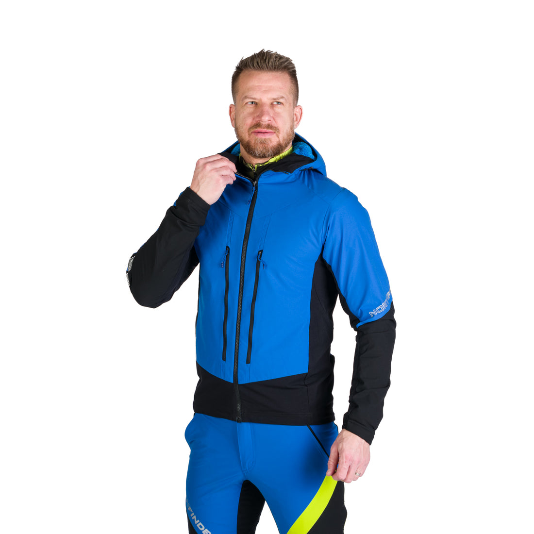 Men's hybrid ski-touring jacket Polartec® SOKOLEC 1