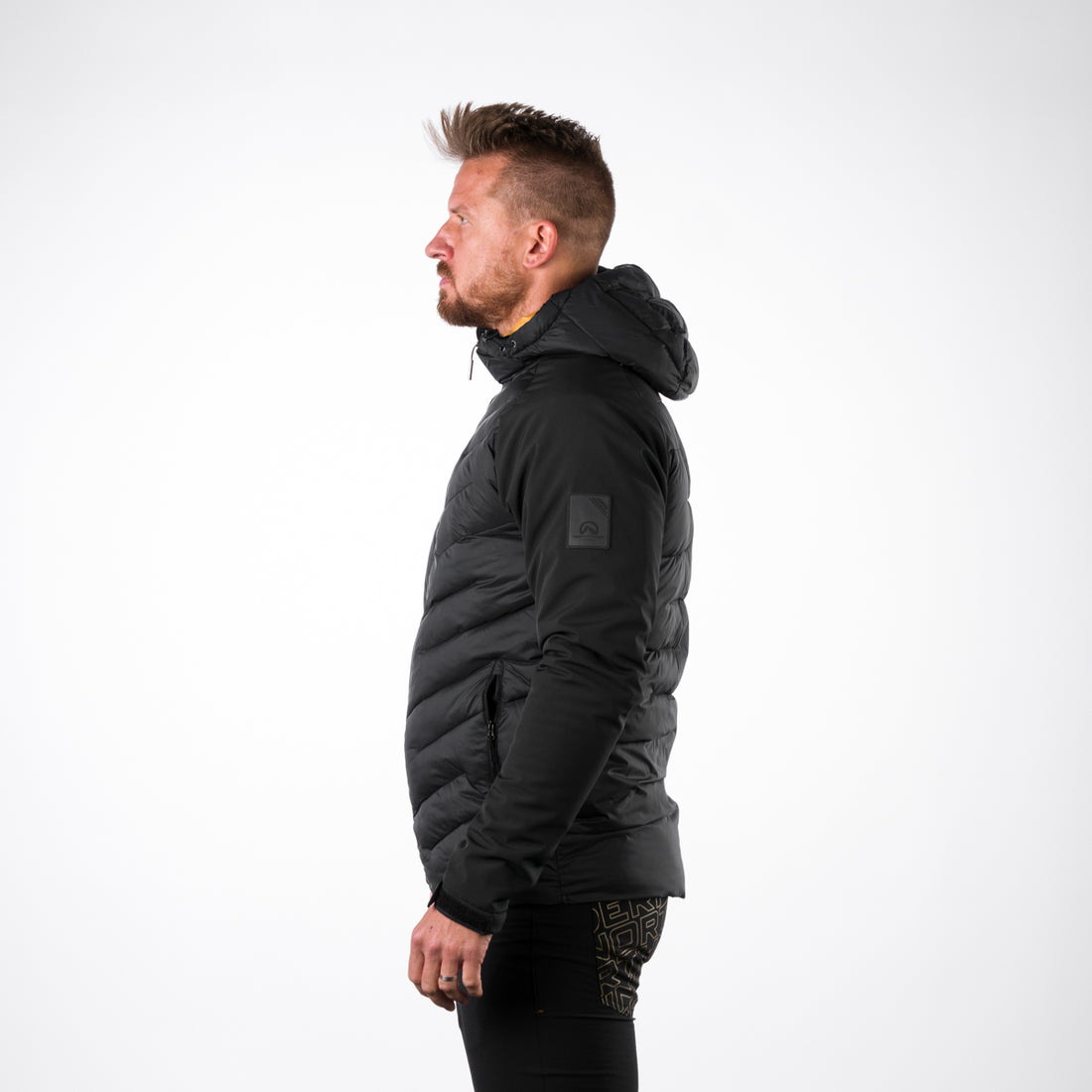 Men's insulated jacket combination with softshell NIKOLAS
