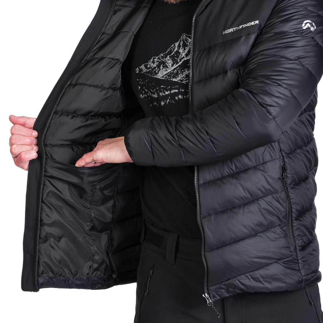 Men's insulated outdoor jacket FEDERICO