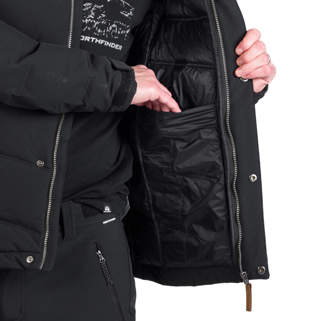 Men's jacket in earthy colors CAMILLO
