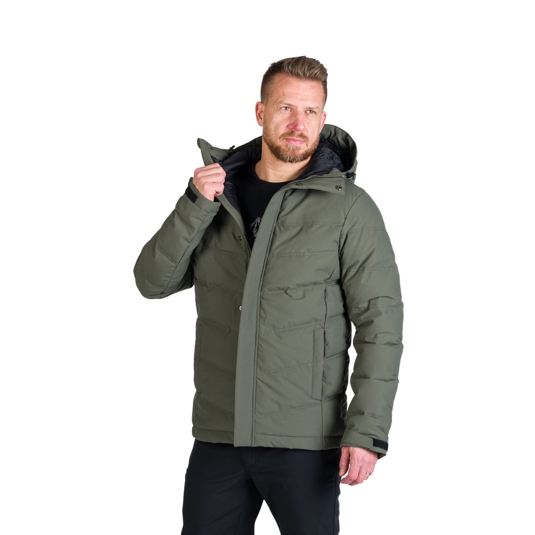 Men's jacket in earthy colors CAMILLO