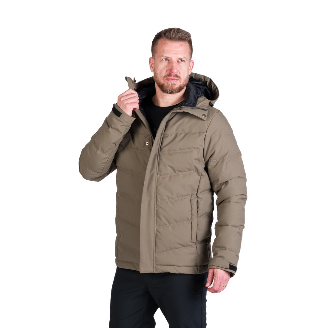 Men's jacket in earthy colors CAMILLO