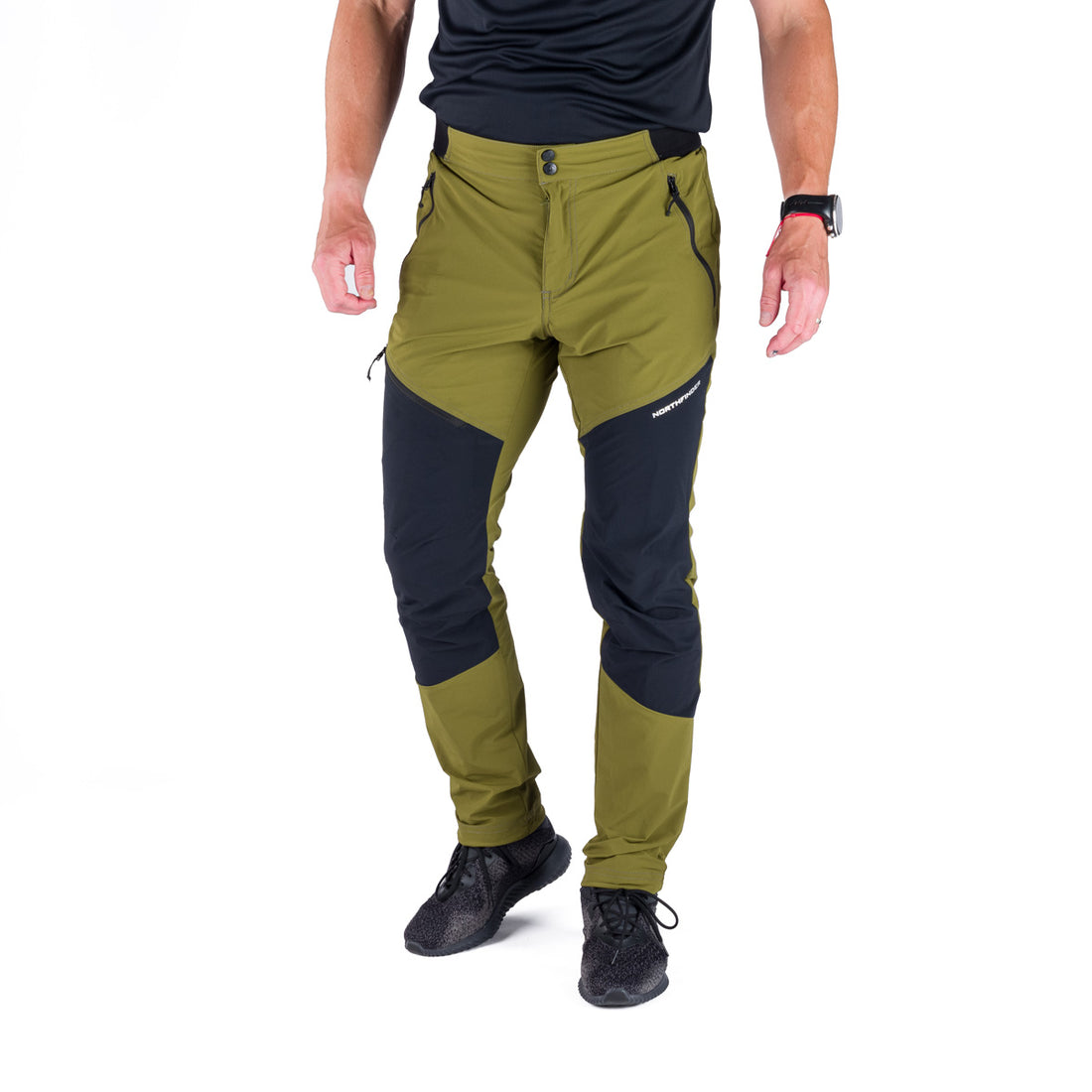  Men's light stretch regular fit trousers FIORENZO