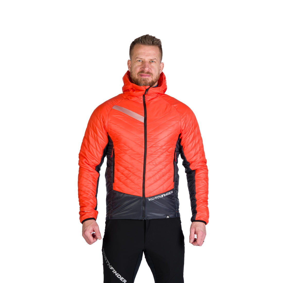 Men's lightweight insulating ski-touring jacket Primaloft® OHNISTE 1