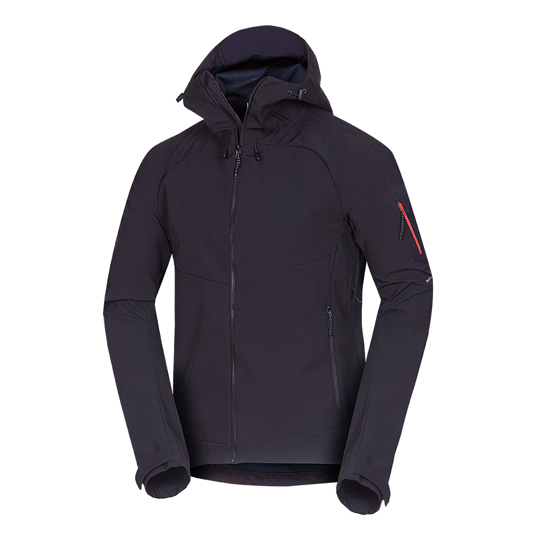 Men's outdoor softshell 3L jacket with hood BRIO