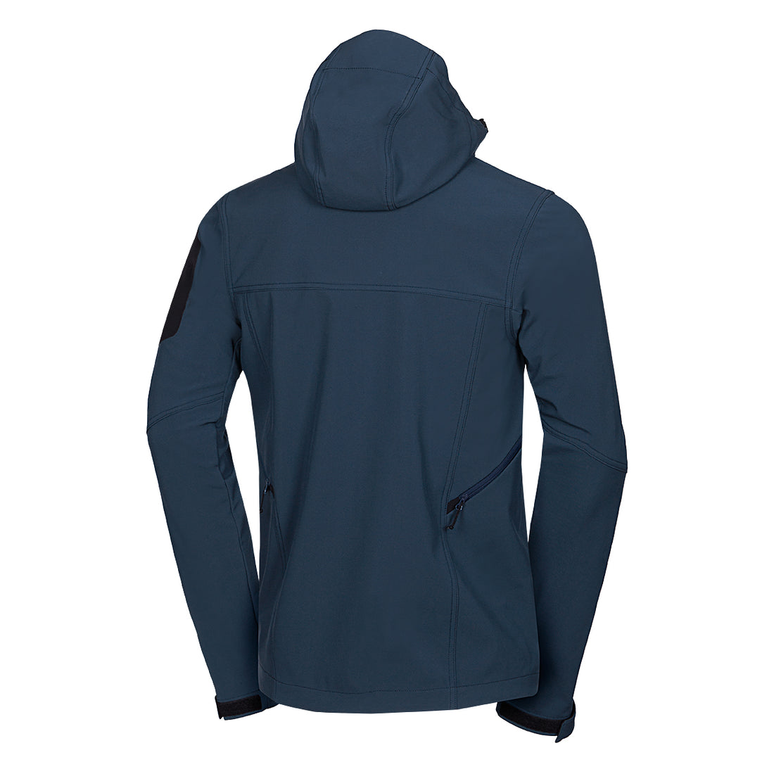 Men's outdoor softshell jacket with removable hood GIULIO