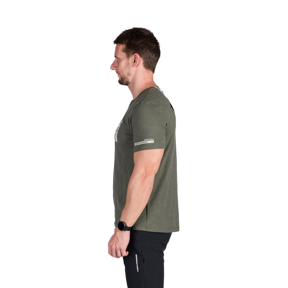  Men's outdoor T-shirt made of organic slub cotton JOSEF