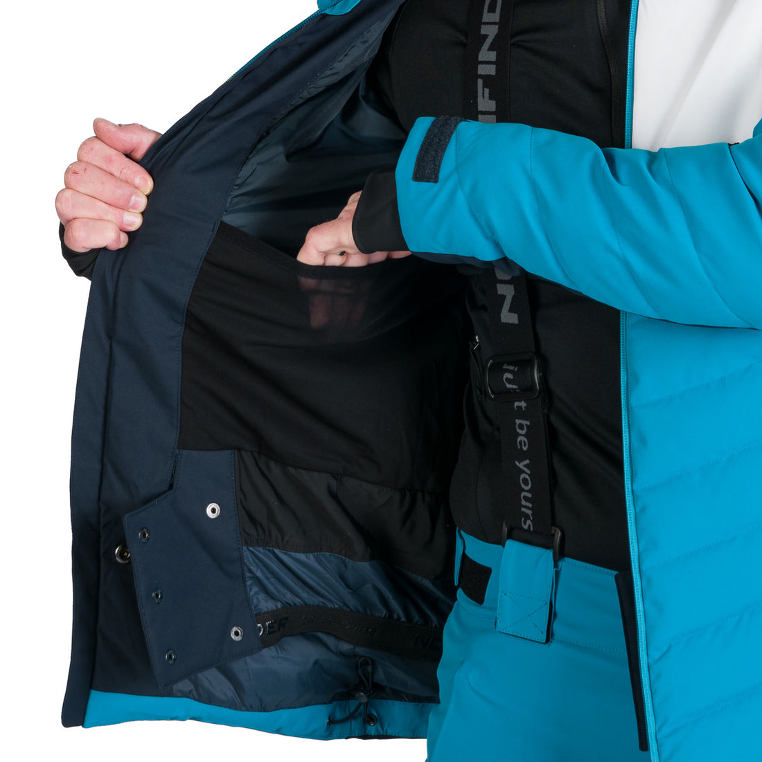Men's ski insulated comfortable jacket VITTORIO