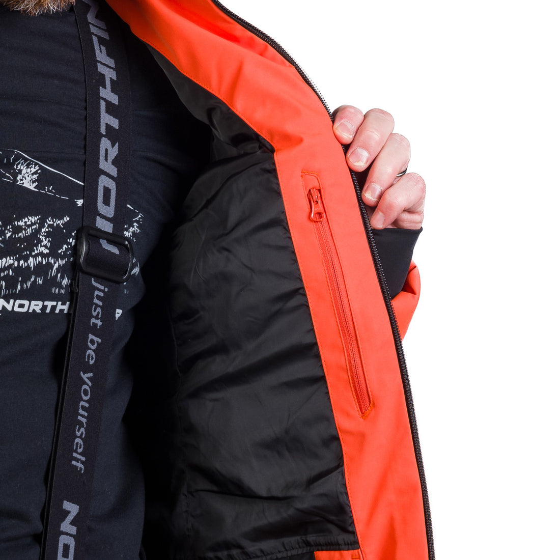 Men's ski insulated comfortable jacket ZENO
